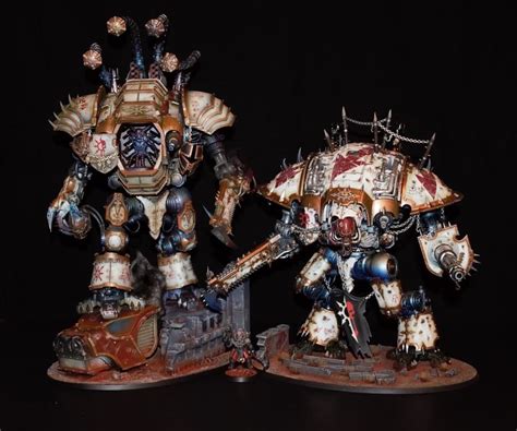 Chaos Titans in Warhammer 40k - Epic Miniatures