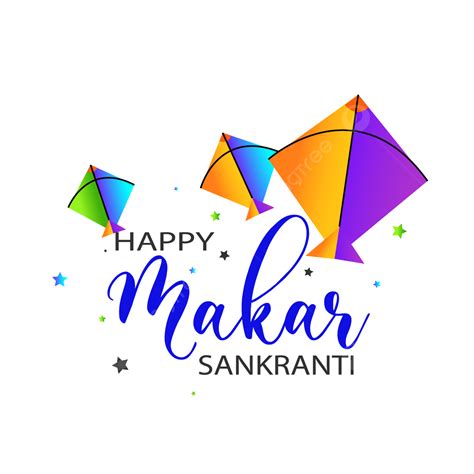 Happy Makar Sankranti Vector PNG Images, Happy Makar Sankranti Png File ...