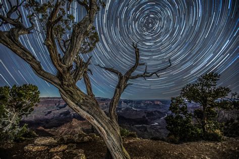 Star Trails over the Grand Canyon by Chuck Claude | Photocrowd photo ...