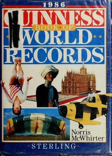 Guinness book of world records, 1986 / Norris McWhirter ; David A ...