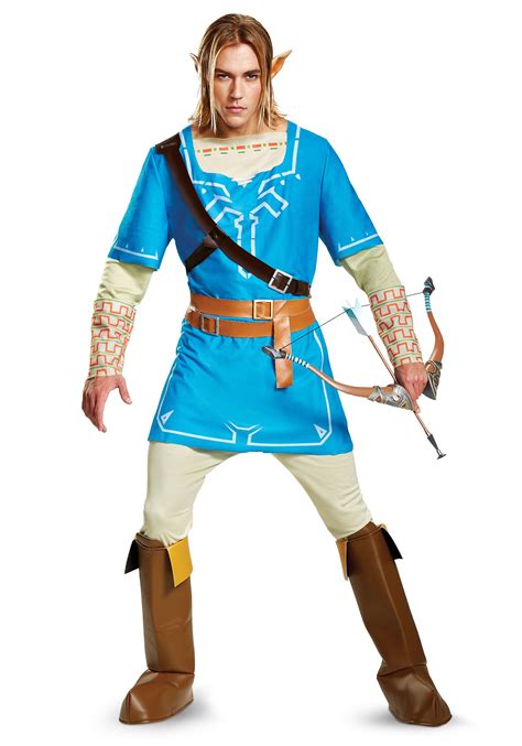 Disguise Link Costume For Kids, Official Zelda Breath Of The Wild ...