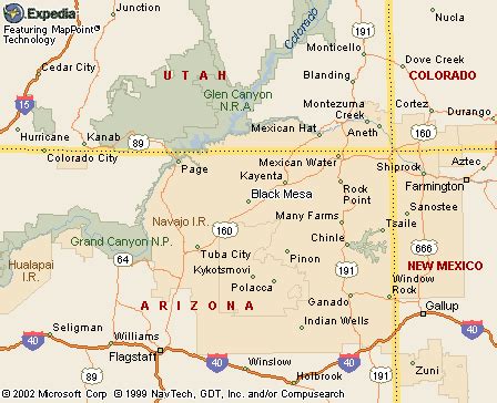 Black Mesa New Mexico Map