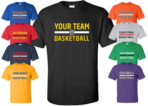 New Custom Your Team Basketball Shirt Available