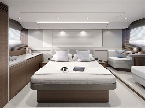 Princess Yachts P55 Stateroom CGI - 2016 | Princess yachts, Yacht interior design, Luxury yacht ...