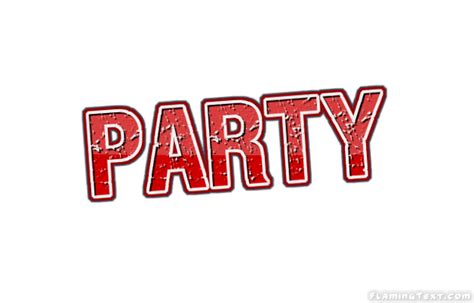 Party Logo | Free Name Design Tool from Flaming Text