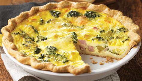 Broccoli, Ham & Swiss Cheese Quiche - Sobeys Inc.