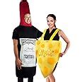 Amazon.com: Tigerdoe Couples Costumes - Wine & Cheese Costume - Funny Adult Halloween Costumes ...