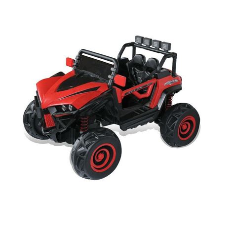 Kids 12V Electric Ride-On Off-Road UTV with Music Input and Lights w ...