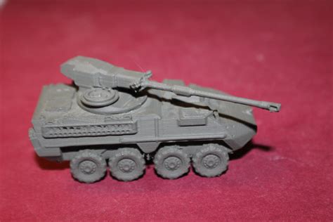 1-87TH SCALE 3D PRINTED U.S. ARMY STRYKER M1128 MOBILE GUN SYSTEM | therailroadconnection.com ...