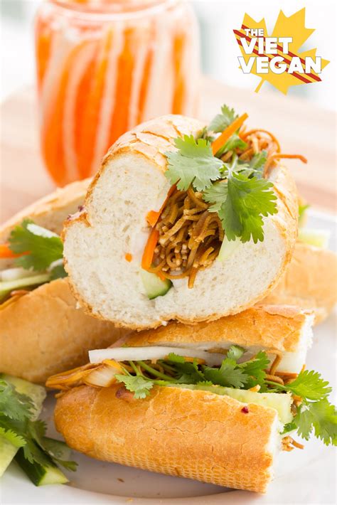 Vegan Banh Mi - The Viet Vegan