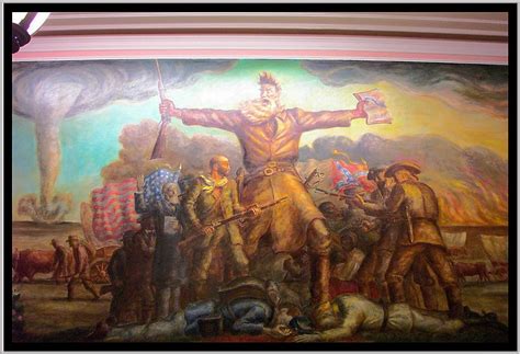 Kansas State Capital ~ John Brown Mural ~ "Tragic Prelude" by John Steuart Curry - a photo on ...