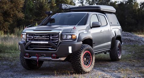 The GMC Canyon AT4 OVRLANDX Off-Road Concept Shows How Extreme The ...