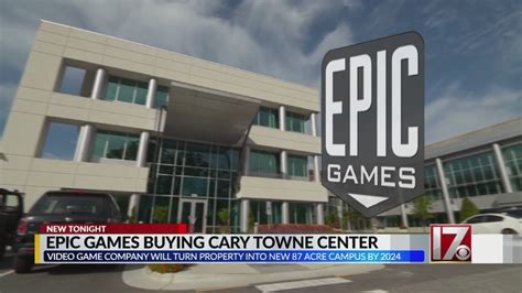 Epic Games to buy Cary Towne Center for future headquarters - YouTube