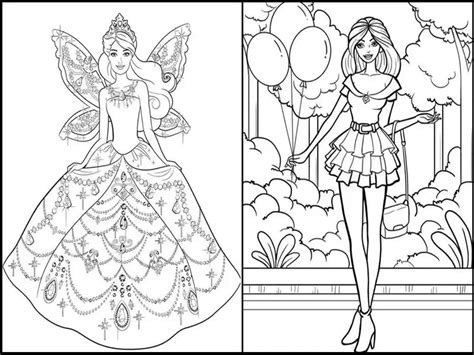 Update 80+ sketches of barbie dresses latest - seven.edu.vn