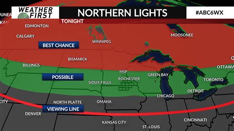 Northern Lights possible to view Friday night - ABC 6 News - kaaltv.com