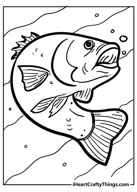 Fish Theme Coloring Pages