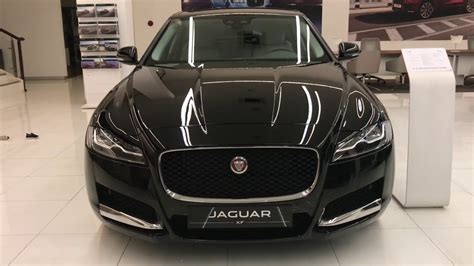 2019 sedan sport Jaguar XF - Black Color - YouTube