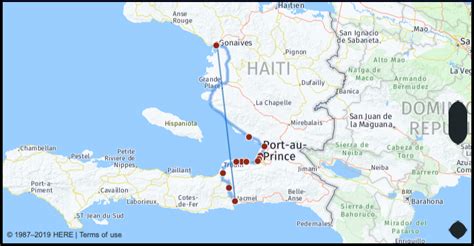 What is the distance from Jacmel Haiti to Gonaives Haiti? Google Maps Mileage, Driving ...