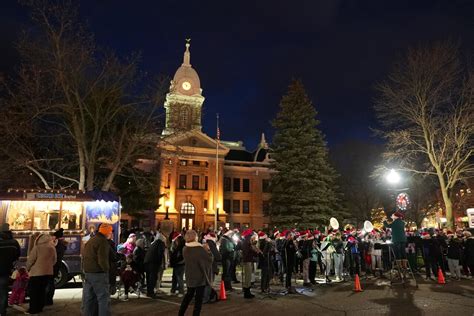 Mason had its 20th annual holiday celebration Friday night