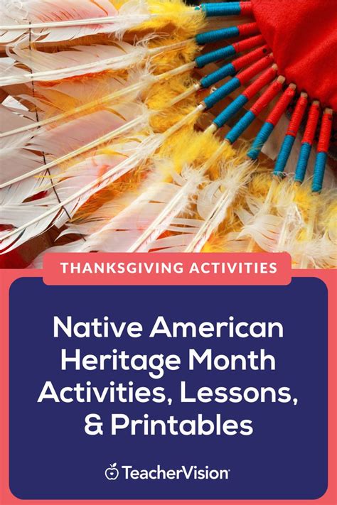 Native American Heritage Month Activities - TeacherVision | Native american heritage month ...