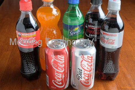 Mirinda, Sprite, Coke, Fanta, Lipton Ice Tea, Pepsi, Cola products ...