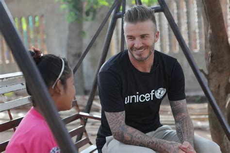 David Beckham in Cambodia for UNICEF - Mirror Online