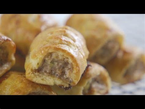 Delia's Techniques - How to make Sausage Rolls - YouTube