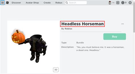 How Much is Headless on Roblox