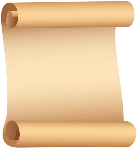 Paper Scroll PNG Clip Art | Gallery Yopriceville - High-Quality Free ...