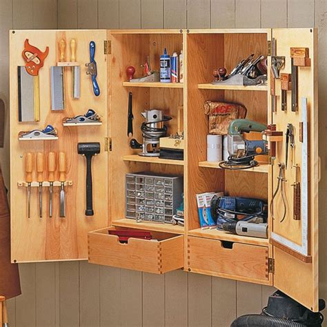 Woodsmith Wall-Mounted Tool Storage Plans | Woodpeckers