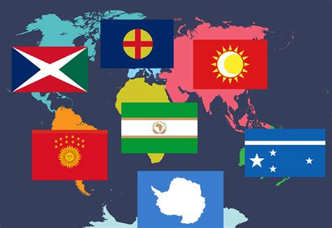 Flags of the Continents of Planet Earth : r/vexillology