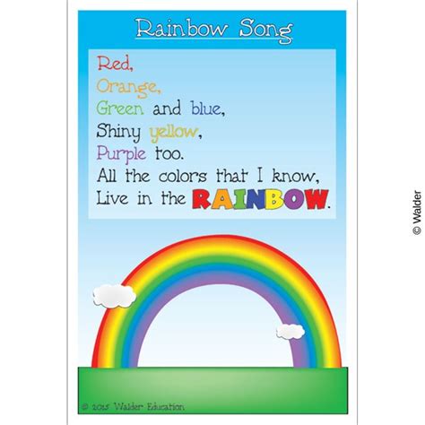 Rainbow Song | Walder Education