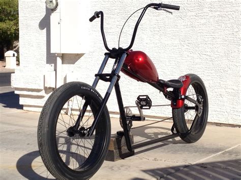 Custom chopper bobber bicycle rat hot rod bike cruiser beach VW Jesse ...