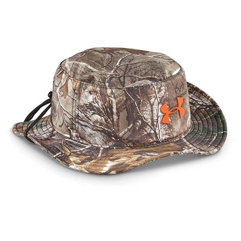 Under Armour Men's Camo Bucket Hat, One Size Fits Most, Mossy Oak Break ...