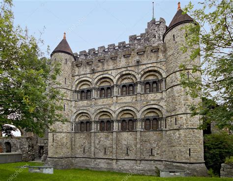 Ghent castle Gravensteen — Stock Photo © MarDym #6812918