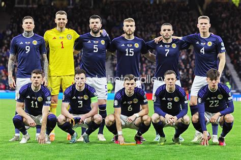 Scotland team v Spain EURO 2024 Qualifying Hampden Park 2023 Images ...