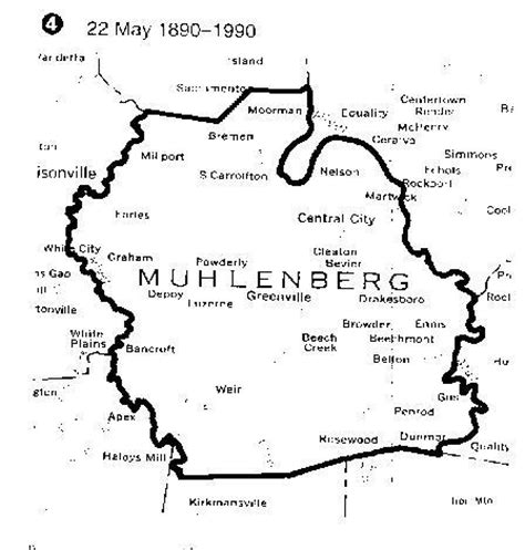 Muhlenberg county Ky map 1890 | Muhlenberg county, Family history, My old kentucky home