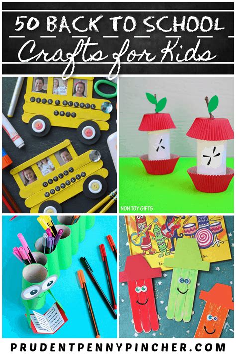 50 DIY Back to School Crafts - Prudent Penny Pincher