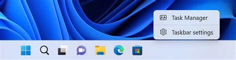 Windows 11's Taskbar Is Getting Its Task Manager Shortcut Back