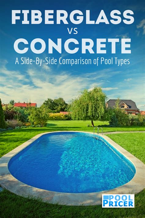 Fiberglass vs Concrete Inground Pools: A Side-by-Side Comparison