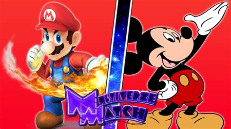 Mario VS Mickey Mouse by supercharlie623 on DeviantArt