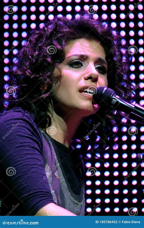 Katie Melua during the Concert Editorial Photography - Image of katie ...