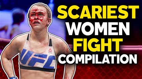 Top 23 best female knockouts in mma | Scariest women fight compilation ...