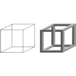 Simple grey cubes | Free SVG