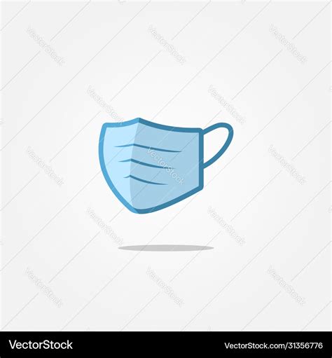 Medical face mask or surgical Royalty Free Vector Image