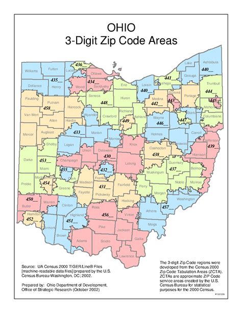 Map Of Ohio Zip Codes - map of interstate