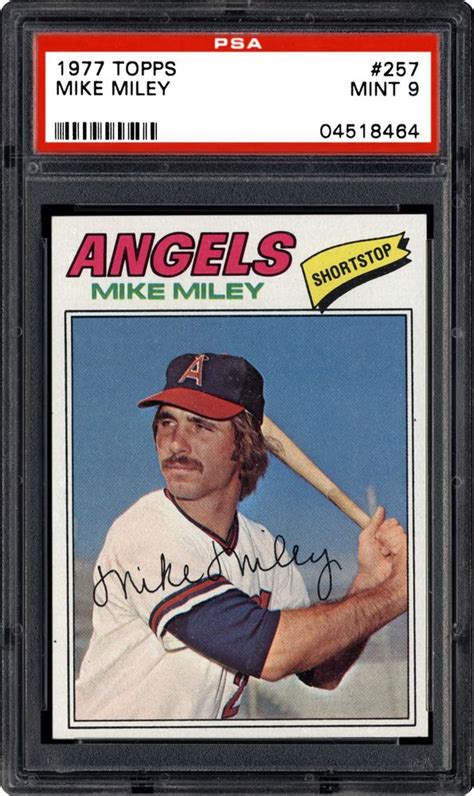 1977 Topps Mike Miley | PSA CardFacts®