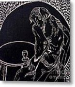 Absinthe Drinker after Picasso Relief by Caroline Street - Fine Art America