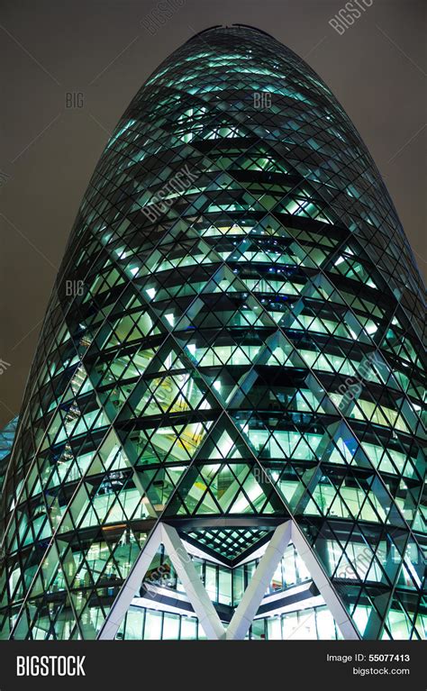 Gherkin Night Image & Photo (Free Trial) | Bigstock