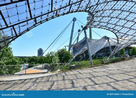 Glazed Roof of the Olympic Stadium in Munich, Germany Editorial Photo ...